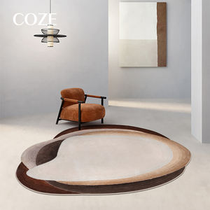 พรมสไตล์โมเดิร์น หรูหรา ดีไซน์ไม่สมมาตร สำหรับห้องนั่งเล่นและห้องนอน - Product Image 3