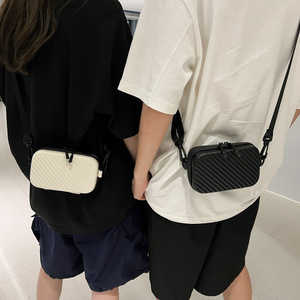 Sac à bandoulière en néoprène pour téléphone portable, unisexe, avec logo personnalisé, petit sac à bandoulière tissé, mini sac bandoulière - Product Image 4