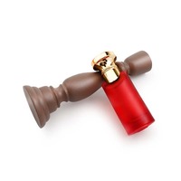 Nouveau Arrivage Fabrication Distributeur De Parfum 30ml Bouteille Givrée De Luxe Avec Bouchon En Or