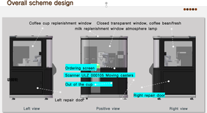 Thanh cà phê robot tự động thương mại YHY-CR01Speed 220V/720kg cho doanh nghiệp Tám Mươi ly Robot hợp tác - Product Image 4