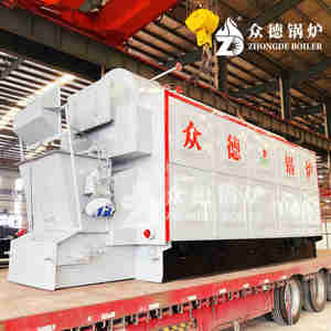<span class=keywords><strong>Chaudière</strong></span> à vapeur industrielle horizontale à grille à chaînes pour biomasse Dzl, 4-25 tonnes, haute efficacité, grande capacité - Product Image 5