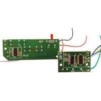 Carte de circuit imprimé à télécommande à quatre canaux 2.4G pour voitures jouets, carte mère PCBA, émetteur/récepteur, carte électronique 3-6V GS515