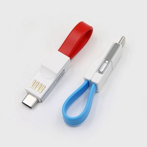Câble de données 1 à 3 avec embouts magnétiques au design unique, idéal pour le branding et les cadeaux promotionnels - Product Image 2