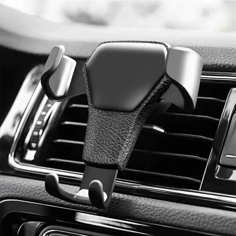 Universal Gravity Auto Telefon halter Auto Air Vent Clip Mount Handy halter Cell Phone Stand Unterstützung für iPhone für Samsung