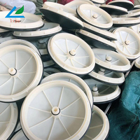 Diffuseur de microbulles en gros, aérateur à diaphragme en silicone de qualité industrielle, transfert d'oxygène élevé pour système de traitement des eaux usées