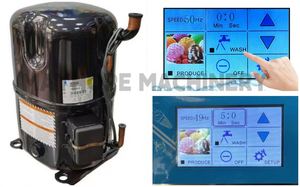 Machine à glaces et sorbets neuve et d'<span class=keywords><strong>occasion</strong></span> pour restaurants et magasins d'alimentation, pour la fabrication de snacks à base d'eau, de yaourt, de lait et de fruits avec pompe - Product Image 4