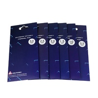 Almohadillas Térmicas de Silicona para Refrigeración de Tarjetas Gráficas y Computadoras de Juego, 6W, 8W, 12.8W, 15W, 16W, 18W, 21W, 0.5/0.75/1.0/1.25/1.5mm