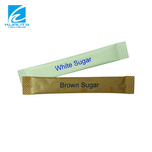 Pesanan Khusus Plastik Laminasi Kertas Pemanis <span class=keywords><strong>Sachet</strong></span> untuk Gula Kopi Makanan - Product Image 2