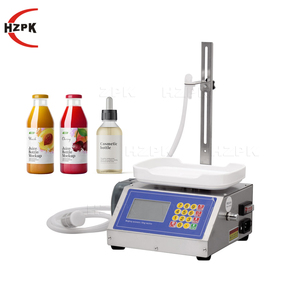 Máquina de Llenado HZPK, Máquina de Llenado de Líquidos Semiautomática para Botellas de Plástico Pequeñas, Bomba para Perfume y Vino - Product Image 1
