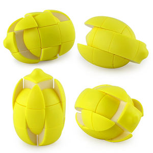 Ensemble de cubes de fruits, pomme, citron, banane, mignon, Fruit, divers, rotation à 360 degrés, jouet de décompression - Product Image 3