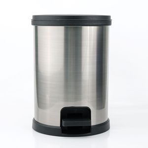 Hot bán Analog kim loại nhựa Thùng rác có thể trong khuôn nhãn trong đồ nội thất ứng dụng IML rác bin bạc kim loại phim - Product Image 3