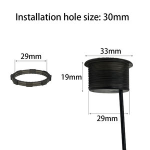 <span class=keywords><strong>DC</strong></span> 4-100V LED dijital ekran iki telli su geçirmez voltmetre araba gerilim akım ölçer Volt dedektörü test cihazı elektrikli DIY malzemeleri - Product Image 2
