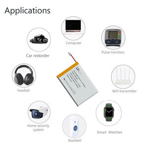 Batería Lipo <span class=keywords><strong>Recargable</strong></span> de 3.7V 502025, Batería de Polímero de Litio de 3.7V, Batería de Iones de Litio de 200 mAh para <span class=keywords><strong>Deshumidificador</strong></span> - Product Image 5