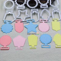 Taglio metallo Design personalizzato muore in acciaio al carbonio goffratura modello stencil in metallo per Scrapbooking e cartmaking