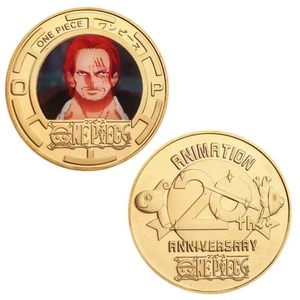 Moneda Conmemorativa de los Cinco Emperadores de Anime Clásico, Artesanía en Metal, Recuerdo de Anime, Fundición a Presión en Hierro - Product Image 5
