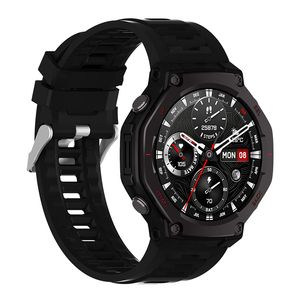 Montre connectée 2026 HW-R1 PRO avec écran rond de 1,46 pouce, batterie de 300 mAh, étanche IP67, lampe de poche et suivi de la fréquence cardiaque - Product Image 2