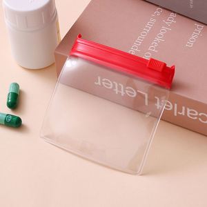 กระเป๋าใส่ยาแบบพกพา EVA พร้อมซิป ปิดผนึกเองได้ ใช้กับไมโครเวฟได้ ทนความร้อน กันความชื้น บรรจุภัณฑ์พิมพ์ลายสกรีน - Product Image 6