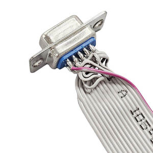 Conector D-SUB Hembra de 15 Pines IDC de 16 Pines con Cable Plano de 28AWG, Conjunto de Cableado para Equipos de Automatización Industrial - Product Image 4