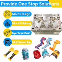 Moulage par injection personnalisé TECHMOULD, précision de 0,01 mm, moulage par injection plastique économique pour outils électriques, usine OEM ODM, ISO9001