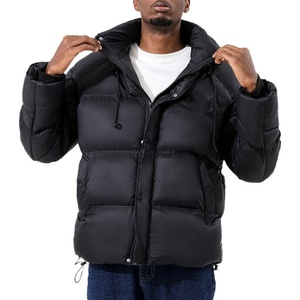 เสื้อแจ็คเก็ตผู้ชายแบบหนาพิเศษสำหรับฤดูหนาว มีฮู้ด ลายพิมพ์ สไตล์สตรีทแวร์ - Product Image 2