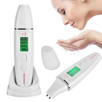Testeur d'humidité haute sensibilité à l'huile, analyseur de peau numérique LED pour les soins de beauté, ml