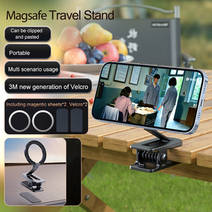 Recién llegado y soporte de teléfono de viaje magnético portátil para soporte de escritorio/coche/soporte de teléfono multiusos de viaje al aire libre - Product Image 2
