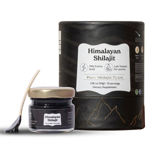 Résine de Shilajit naturelle 30g 50g Supplément de Shilajit OEM de marque privée Résine de Shilajit de l'Himalaya biologique pure - Product Image 5