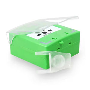 Botón <span class=keywords><strong>de</strong></span> Apertura <span class=keywords><strong>de</strong></span> Puerta <span class=keywords><strong>de</strong></span> Emergencia LED Verde Reajustable <span class=keywords><strong>de</strong></span> 12/24 V CC con Cubierta para Sistema <span class=keywords><strong>de</strong></span> <span class=keywords><strong>Alarma</strong></span> <span class=keywords><strong>de</strong></span> Incendio <span class=keywords><strong>de</strong></span> Puerta - Product Image 3