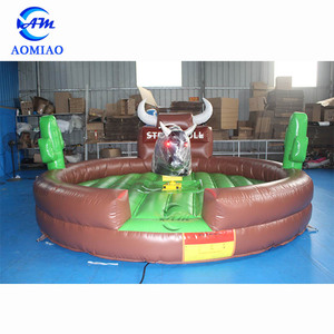 Party Rentals Taureau mécanique Vente en gros Bull Ride Gonflable <span class=keywords><strong>Rodeo</strong></span> Bull Challenge Game Manufacturers - Product Image 3