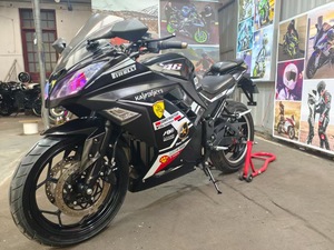 Motocicletta <span class=keywords><strong>Elettrica</strong></span> da <span class=keywords><strong>Corsa</strong></span> Ninja Little Warrior con Batteria Grande da 72V 32A, Modello da Gara 3000W, Velocità >80km/h - Product Image 5
