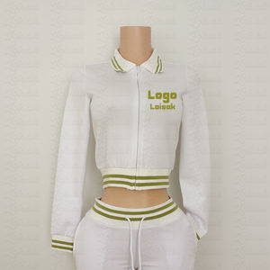 <span class=keywords><strong>Primavera</strong></span> 2026 Tuta Sportiva Personalizzata Y2K con Logo per <span class=keywords><strong>Donna</strong></span>, Replica di Marca, Top Polo a Maniche Corte con Pantaloni, Set 2 Pezzi, <span class=keywords><strong>Abbigliamento</strong></span> Loungewear Femminile - Product Image 5