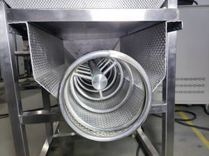 Odak makineleri tam paslanmaz çelik vida besleyici konveyörler granül toz besleme hunisi kıyılmış et konveyör - Product Image 5