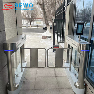 Sewo Deluxe dọc Swing <span class=keywords><strong>turnstile</strong></span> đơn cực Hướng dẫn sử dụng cổng cho siêu thị lối vào turnstiles Hệ thống kiểm soát truy cập - Product Image 4