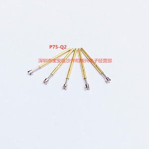 Sonda de prueba P75 Q2 de 1.0mm con pino de resorte grande tipo corona de cuatro garras para pruebas electrónicas - Product Image 4