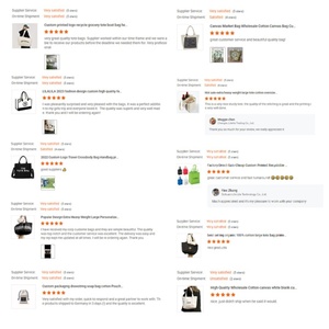 Sacs fourre-tout réutilisables unisexes à fermeture ouverte, motif personnalisé, poche en toile, deux poignées, bandoulière, chaînes, broderie de lettres - Product Image 6