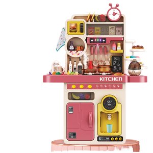 Ensemble <span class=keywords><strong>de</strong></span> jouets intelligents <span class=keywords><strong>de</strong></span> <span class=keywords><strong>cuisine</strong></span> grande taille pour enfants, 48 pièces, jouets préscolaires pour enfants - Product Image 4