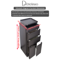 Armoire de rangement moderne en acier inoxydable pour salon, chariot roulant pour salon de coiffure, tiroirs, organisateur pour salon de barbier, équipement de beauté