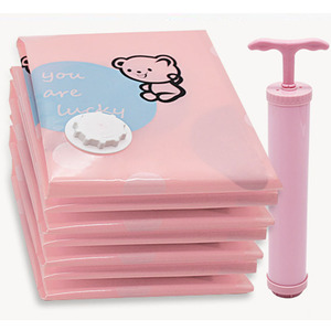 Folding clothing s compression custom vacuum storage bags low price