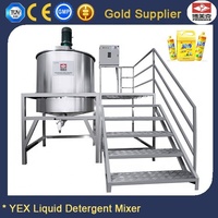 Machine de mélange automatique de savon liquide Promke 300L, monocouche, moteur personnalisé, prix bas, puissance de mélange 1,5 kW, 2,2-4 kW