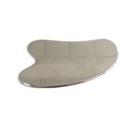 Planche gua sha de grattage musculaire personnalisée, outil de massage en acier inoxydable de thérapie corporelle de visage de cou pour guasha