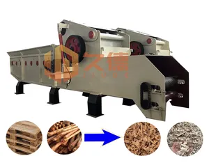 Wood Chipping Machine High-capacity Stump Bamboo Grinder Multi-functional Waste firewood processor