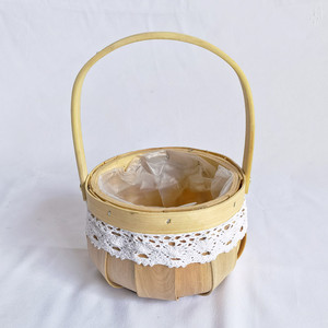 Wholesale Hand-woven Flower <b>Basket</b> Household Goods Fresh Natural Garden Rattan <b>Storage</b> Decoration - Product Image 3