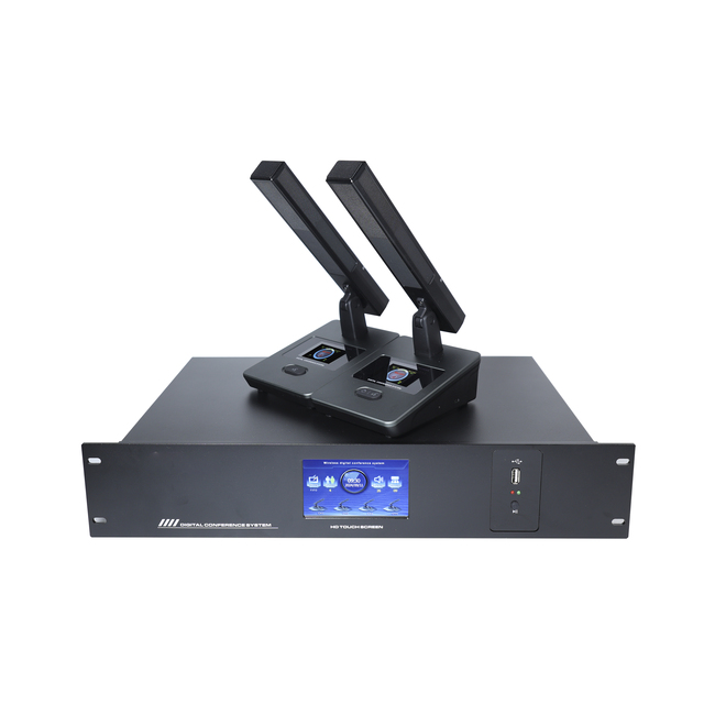 M High Quality Meeting Room Conference Microphone Wireless Conference System Delegate Unit With Video Tracing Function