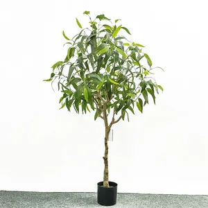 GS-ASSY03-7 garden supplier Custom made Eucalyptus tree size and color Artificial Plant For Decoration