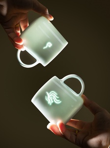 Squisito Design moderno creativo porcellana ceramica tazza zodiaco con coperchio caffè e tazza da tè per il nuovo regalo del bambino - Product Image 4