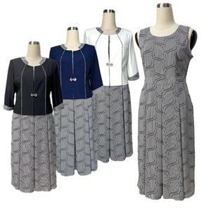 Vestido Elegante y Sencillo, Vestido de Iglesia, Traje de Talla Grande para Mujer, Conjuntos de Ropa para Mujer, Vestidos de Mujer Turcos - Product Image 6