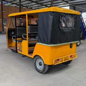 Tuk-tuk taxi à essence 5 places, véhicule à propulsion humaine, longue portée, pour le <span class=keywords><strong>transport</strong></span> de marchandises - Vente directe usine - Product Image 6