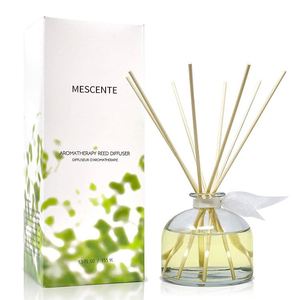 Difusor de Aromas Mescents para el Hogar con Varillas de Fibra en Botella de Vidrio, Fragancia Duradera - Product Image 5