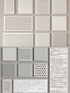 Bảng tường 3D đục lỗ & khắc nhôm Veneer Bảng trang trí kiến trúc Ốp tường thiết kế tùy chỉnh - Product Image 5