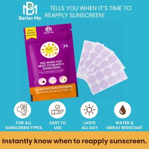 Adesivi OEM/ODM per il rilevamento UV per la protezione solare con tecnologia brevettata di rilevamento SPF, per sapere quando riasciogliare il crema solare - Product Image 5